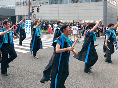 Participation in Imabari's Local Onmaku Festival